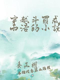 穿越斗罗成为霍雨浩的小说