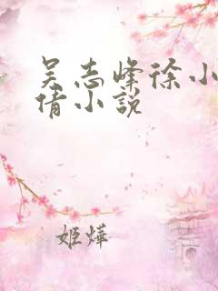 吴志峰徐小雨孙倩小说 吴志峰徐小雨孙倩小说
