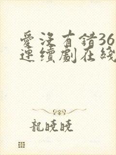 爱没有错36集连续剧在线观看