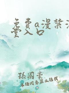 免费a漫禁漫天堂入口