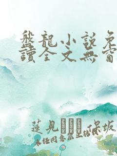 盘龙小说免费阅读全文无窗口