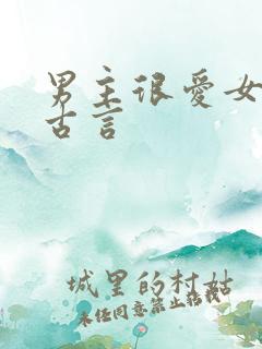 男主很爱女主的古言