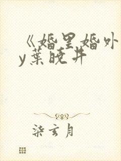 《婚里婚外》by叶晓井