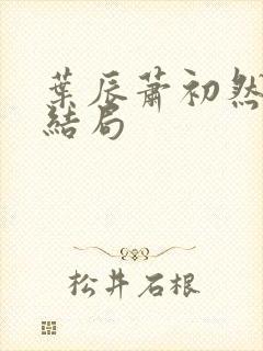 叶辰萧初然最新结局