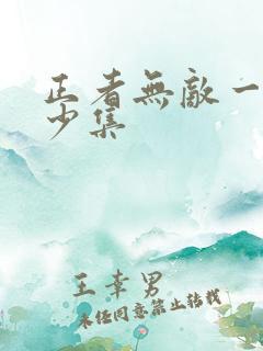 正者无敌一共多少集