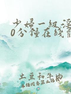 少妇一级淫片60分钟在线观看