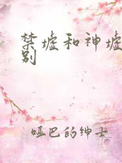 禁墟和神墟的区别