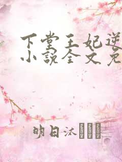 下堂王妃逆袭记小说全文免费阅读