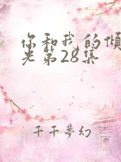 你和我的倾城时光第28集