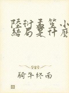 陆衍孟笙小说大结局是什么
