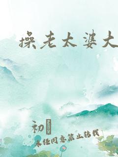 操老太婆大逼