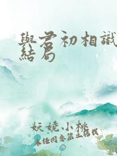 与君初相识小说结局
