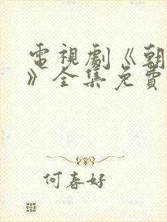 电视剧《朝雪录》全集免费观看
