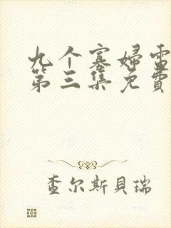 九个寡妇电视剧第三集免费