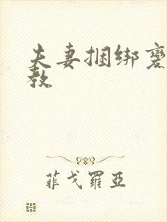 夫妻捆绑变态调教