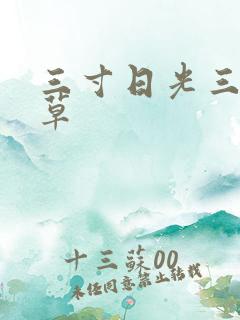 三寸日光三月微草