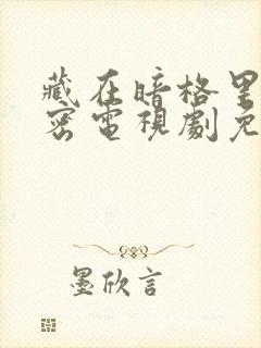 藏在暗格里的秘密电视剧免费看