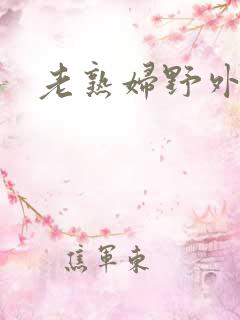 老熟妇野外视频