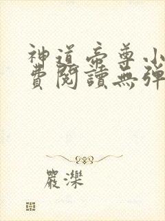 神道帝尊小说免费阅读无弹窗
