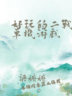 好玩的二战手机单机游戏
