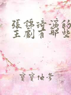 张锦琦演的双男主剧有哪些