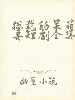 总裁的呆萌小甜妻短剧全集