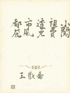 都市透视小神医庞风免费阅读全文