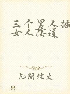 三个男人插一个女人阴道