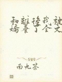 和离后我被太子娇养了全文免费阅读