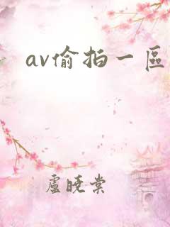 av偷拍一区