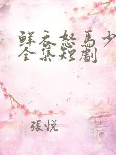 鲜衣怒马少年郎全集短剧