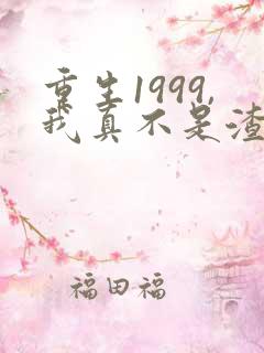 重生1999,我真不是渣男啊