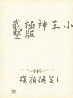 武极神王小说完整版