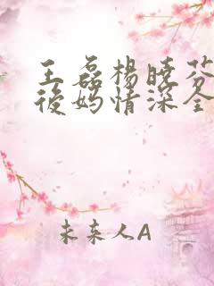 王磊杨晓芬小说后妈情深全文免费阅