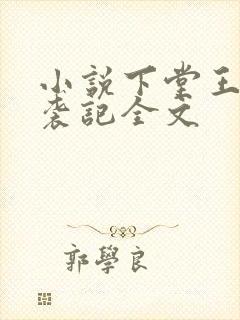 小说下堂王妃逆袭记全文
