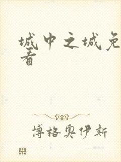 城中之城免费观看