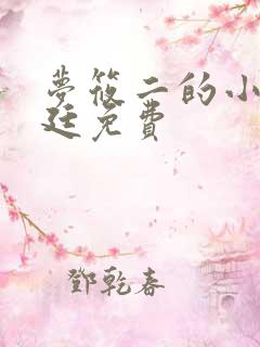 梦筱二的小说闵廷免费