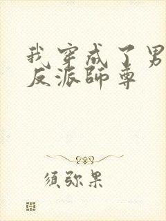 我穿成了男主的反派师尊
