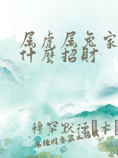 属虎属兔家里摆什么招财