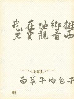 我在他乡挺好的免费观看西瓜 我在他乡挺好的免费观看西瓜