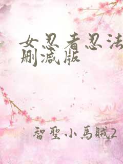 女忍者忍法帖未删减版