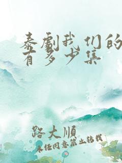泰剧我们的秘密有多少集