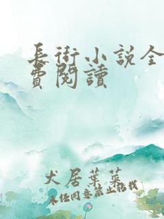 长街小说全文免费阅读
