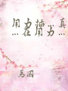 用力插…真舒服…在用力…