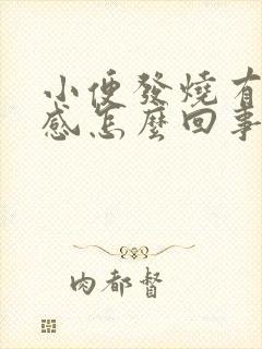 小便发烧有灼热感怎么回事
