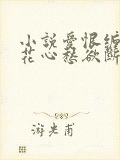 小说爱恨缠绵,花心愁欲断在线阅读