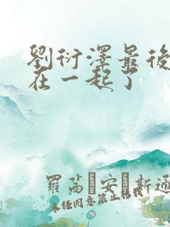 刘衍泽最后和谁在一起了