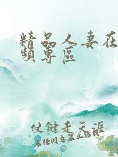 精品人妻在线视频专区