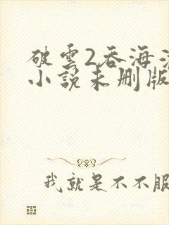 破云2吞海淮上小说未删版下载txt