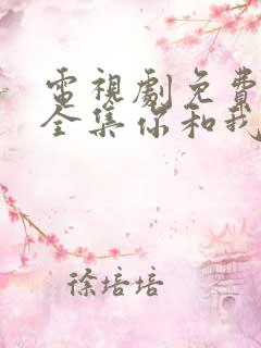 电视剧免费观看全集你和我的倾城时光
